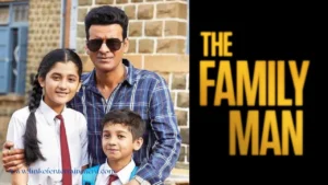 "The Family Man web series poster featuring Manoj Bajpayee."
